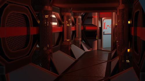 Chunky Scifi Corridor preview image